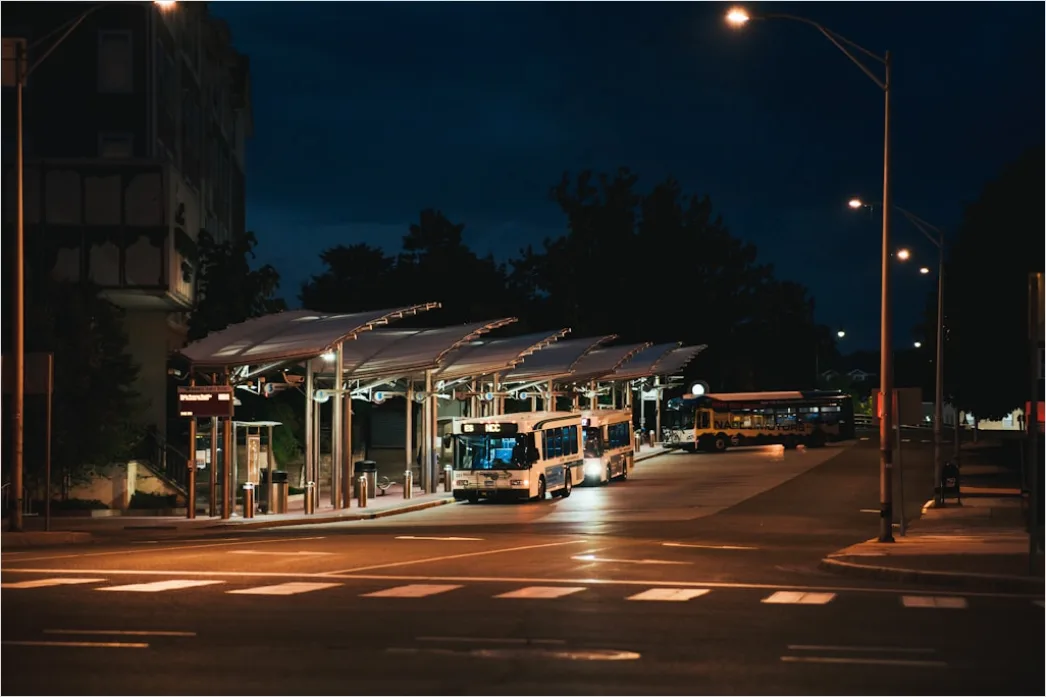 Detail Bus Rapid Transit System Modern Station Number 5