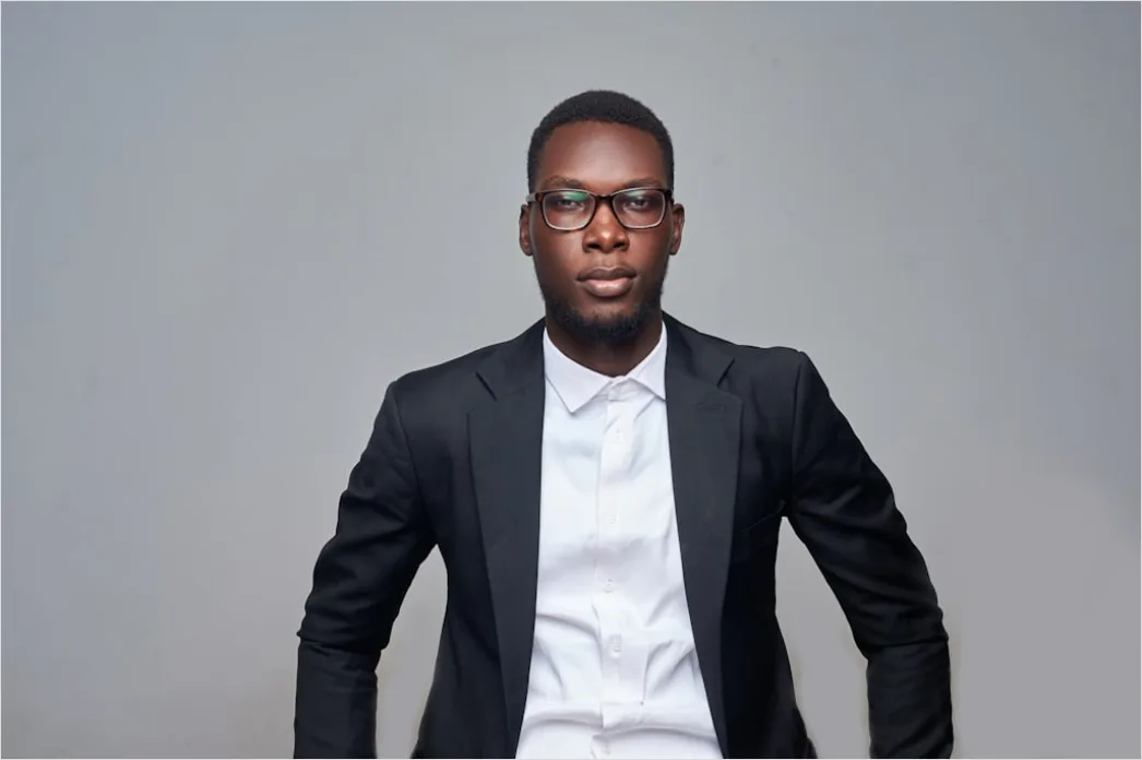 Business Man Portrait Serious Expression Close Up 306f