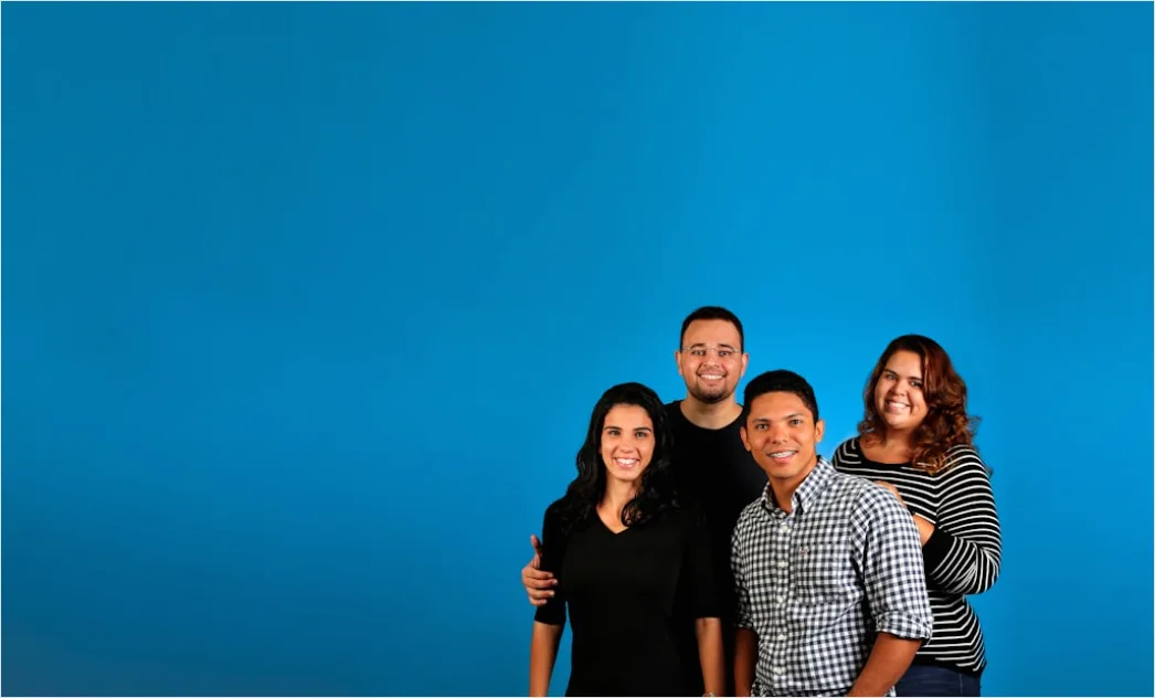 Business Portrait Diverse Team Standing Together 5e53
