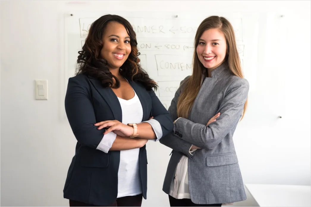 Detail Business Portrait Diverse Team Standing Together Number 2