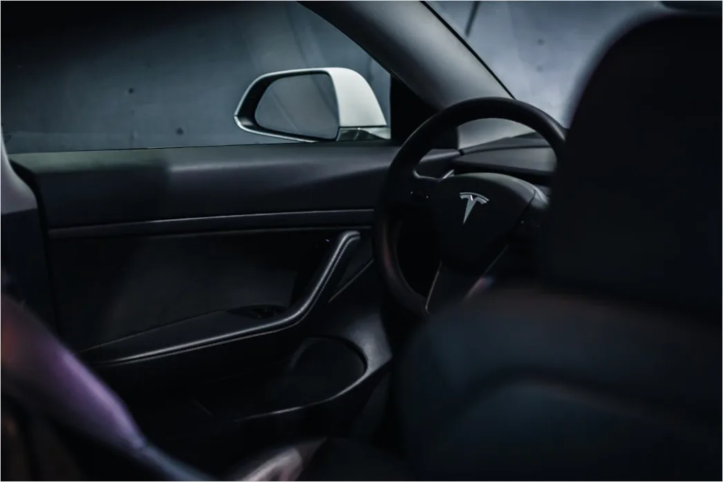 Car Interior Minimalist Design Concept Electric A142