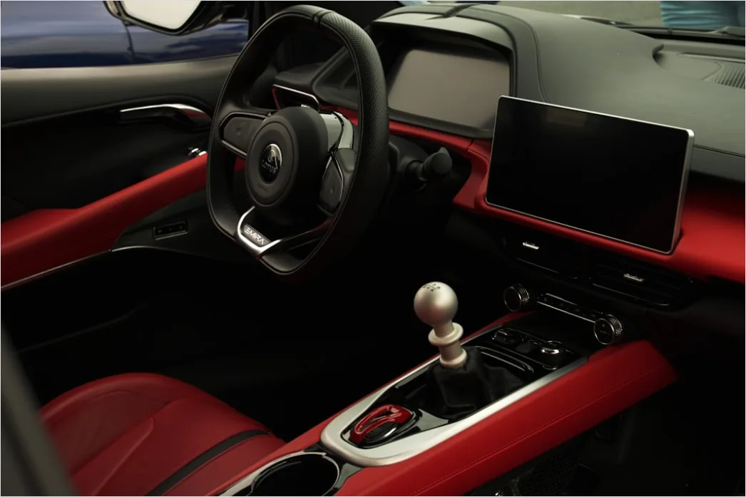 Detail Car Interior Minimalist Design Concept Electric Number 12