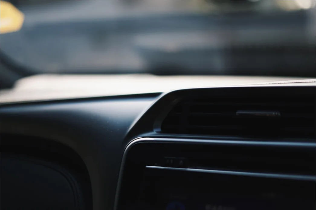 Detail Car Navigation System Touchscreen Close Up Number 16