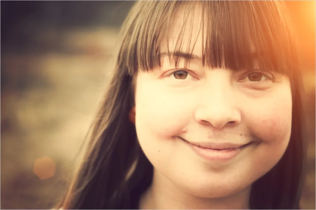 Detail Child Portrait Genuine Smile Natural Light Outdoor Number 8