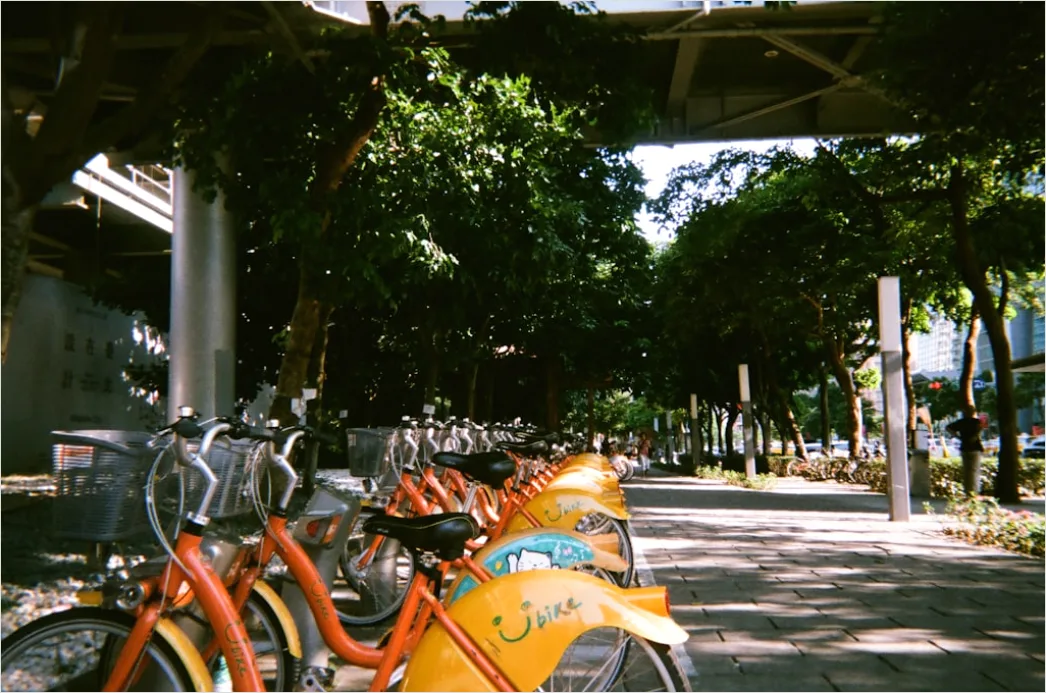 Detail City Bike Sharing Station Urban Environment Number 7