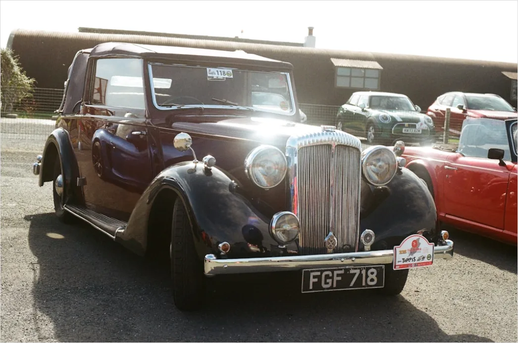 Detail Classic Car Show Display Outdoor Sunny Day Number 10