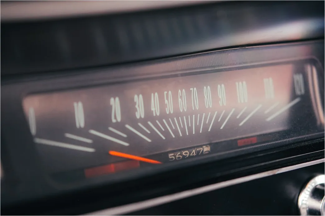 Detail Classic Car Speedometer Dashboard Detail Number 10