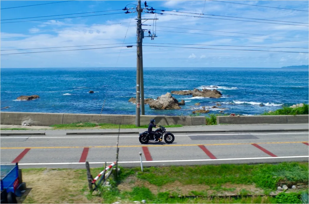 Detail Coastal Highway Driving Convertible Sea View Number 19