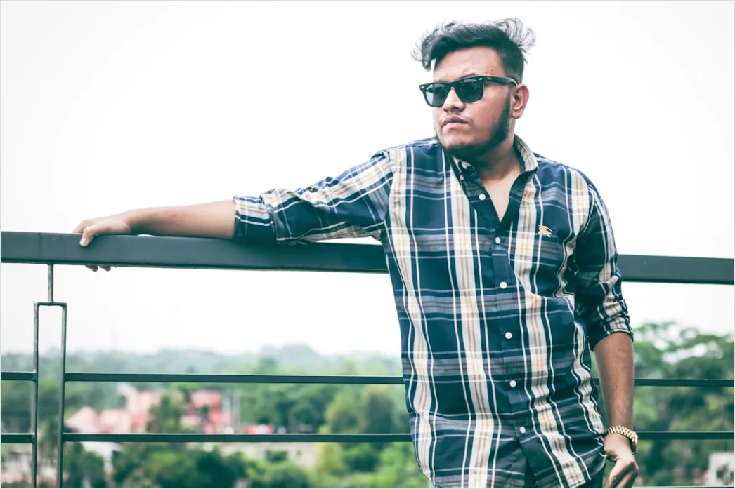 Detail Confident Man Portrait Natural Light Outdoor Casual Number 5