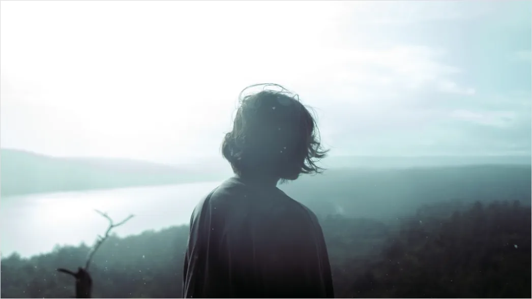 Detail Creative Double Exposure Portrait Forest Silhouette Number 15