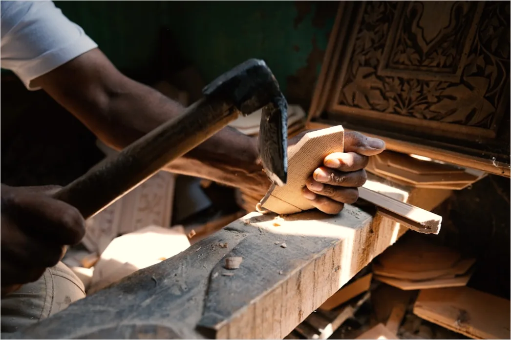 Cultural Heritage Portrait Artisan Craftsman Working 3d2f
