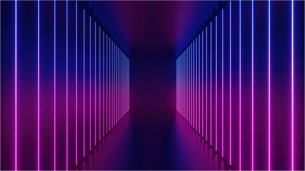 Detail Cyber Abstraktion Hintergrund Neon Gitter Dunkel Number 2