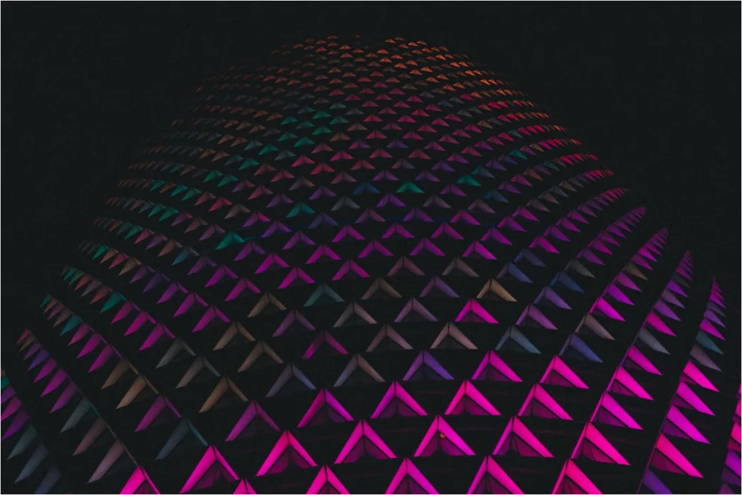 Detail Cyber Abstraktion Hintergrund Neon Gitter Dunkel Number 11