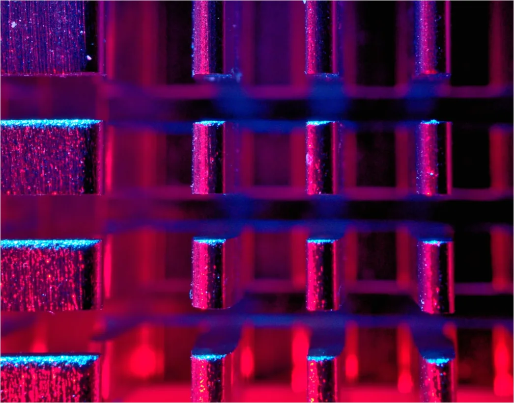 Detail Cyber Abstraktion Hintergrund Neon Gitter Dunkel Number 16