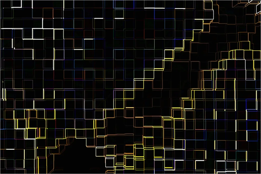 Detail Digitale Abstraktion Partikel Hintergrund Schwarz Number 11