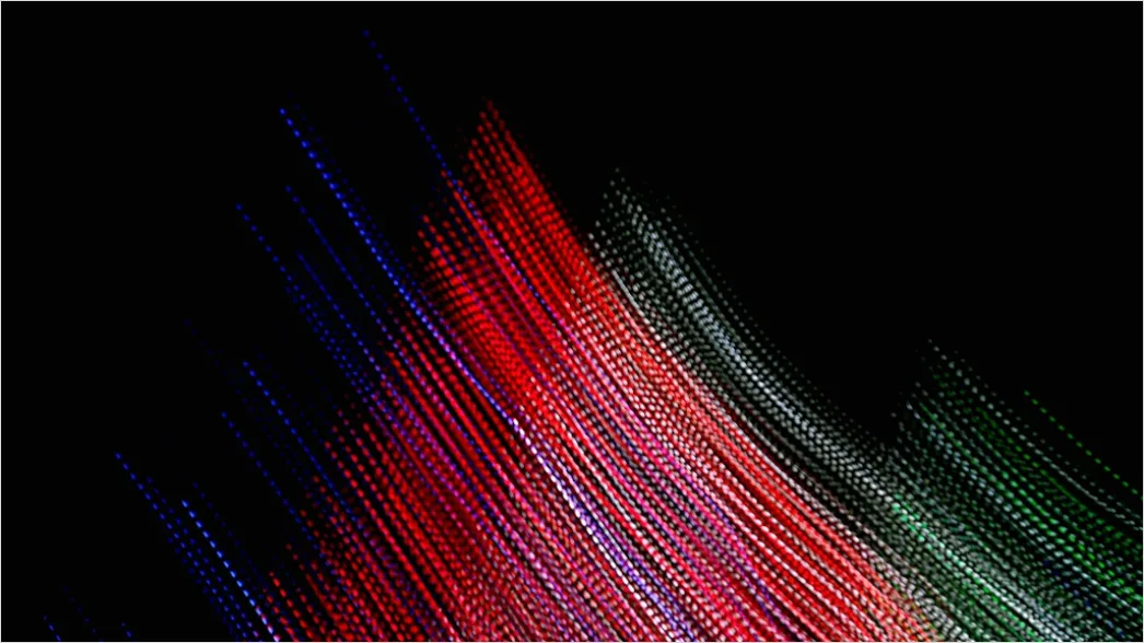 Detail Digitale Abstraktion Partikel Hintergrund Schwarz Number 16