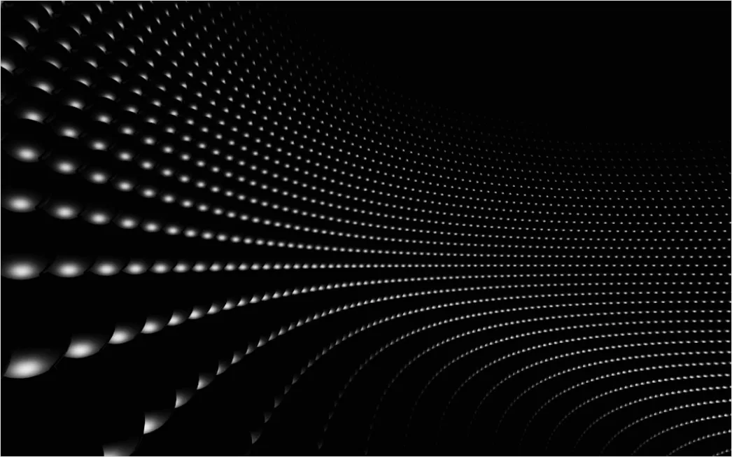 Detail Digitale Abstraktion Partikel Hintergrund Schwarz Number 8