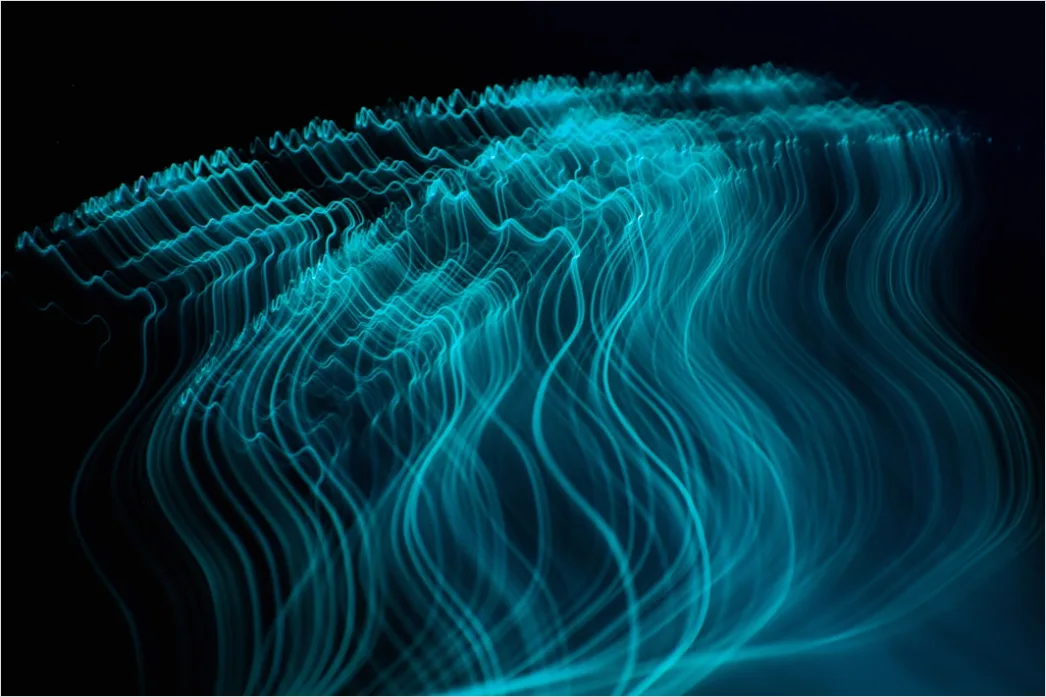 Detail Digitale Welle Abstrakt Datenfluss Hintergrund Number 12