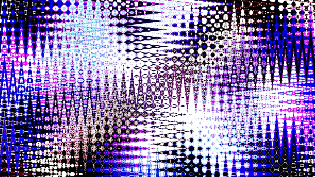 Detail Digitaler Hintergrund Abstrakt Pixel Muster Number 6