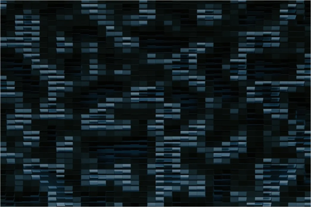Detail Digitaler Hintergrund Abstrakt Pixel Muster Number 7