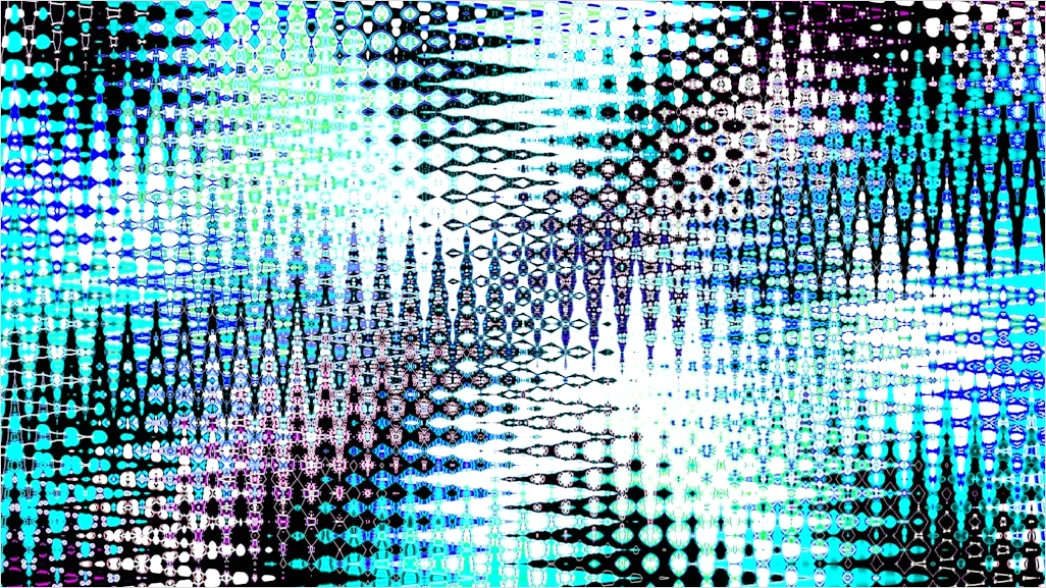 Detail Digitaler Hintergrund Abstrakt Pixel Muster Number 9