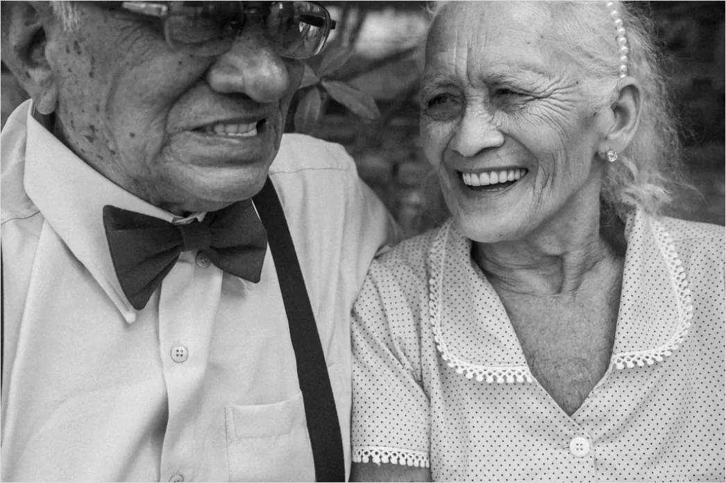 Detail Elderly Couple Portrait Holding Hands Close Up Number 15