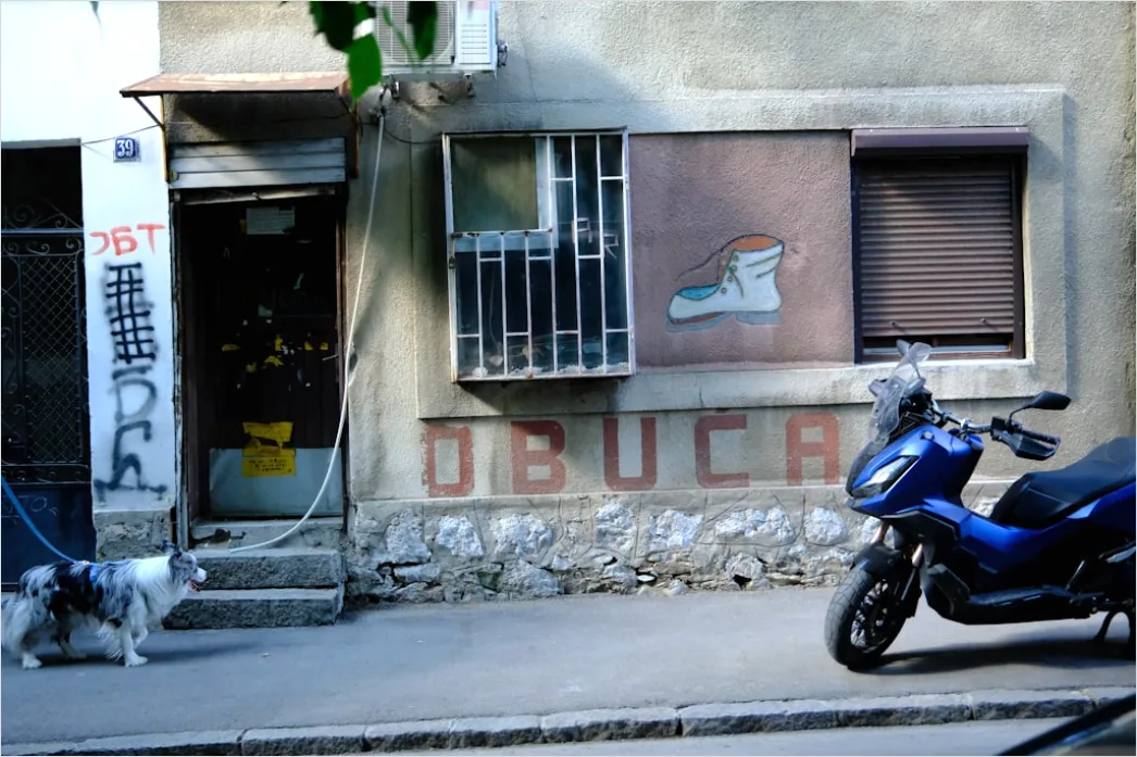 Detail Electric Motorcycle Charging Urban Environment Number 17