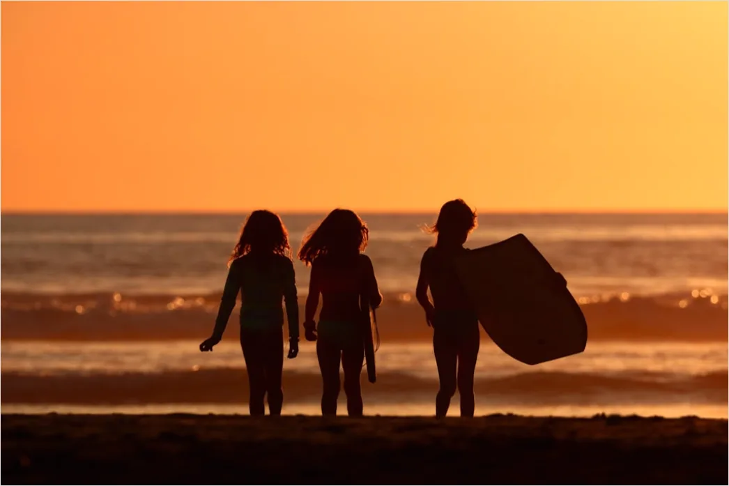 Detail Family Portrait Beach Sunset Golden Hour Number 18