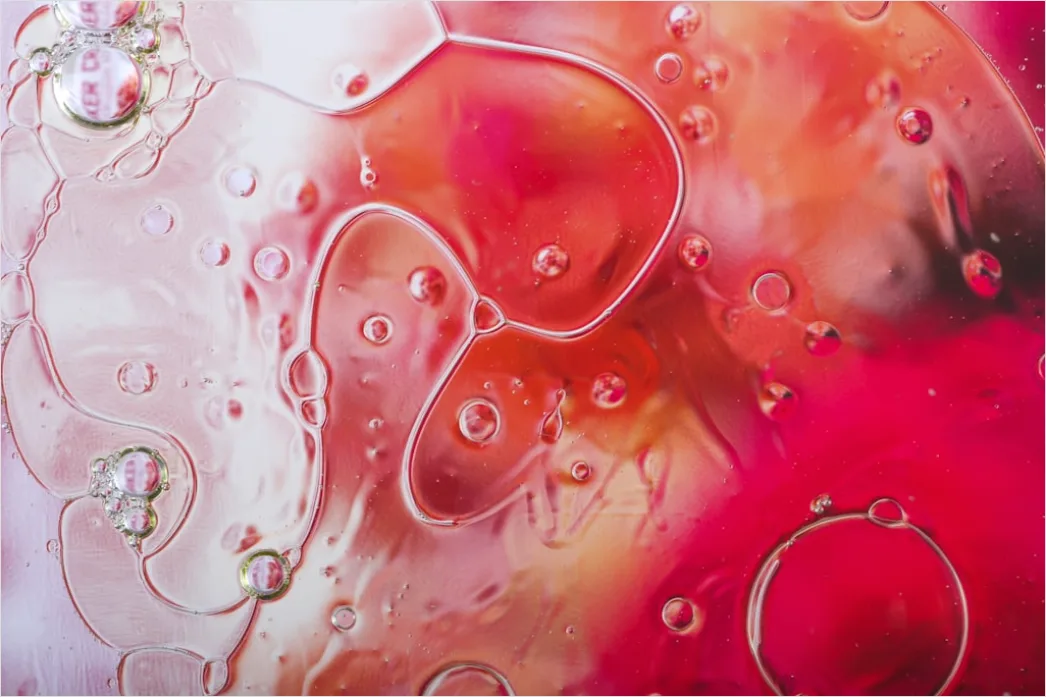 Detail Farbe Im Wasser Abstrakt Makro Nahaufnahme Number 18
