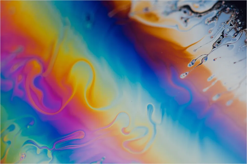 Detail Farbe Im Wasser Abstrakt Makro Nahaufnahme Number 19