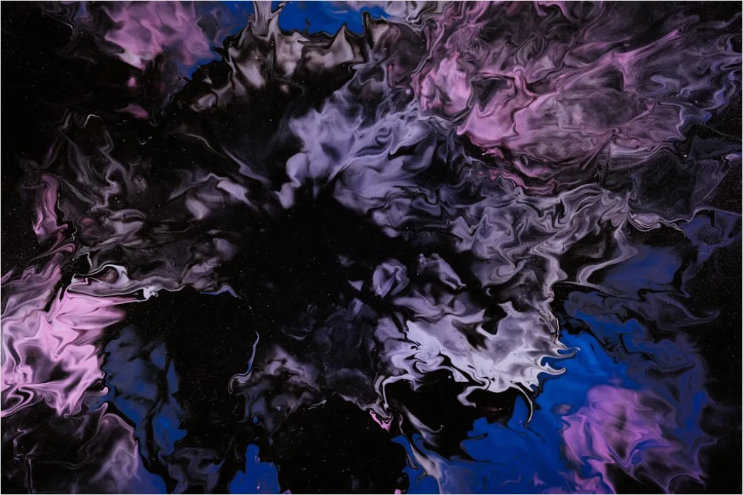 Detail Farbe Spritzer Abstrakt Hintergrund Schwarz Weiß Number 14