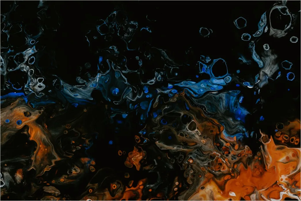 Detail Farbe Spritzer Abstrakt Hintergrund Schwarz Weiß Number 3