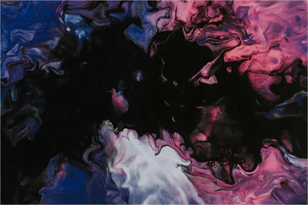 Detail Farbe Spritzer Abstrakt Hintergrund Schwarz Weiß Number 4