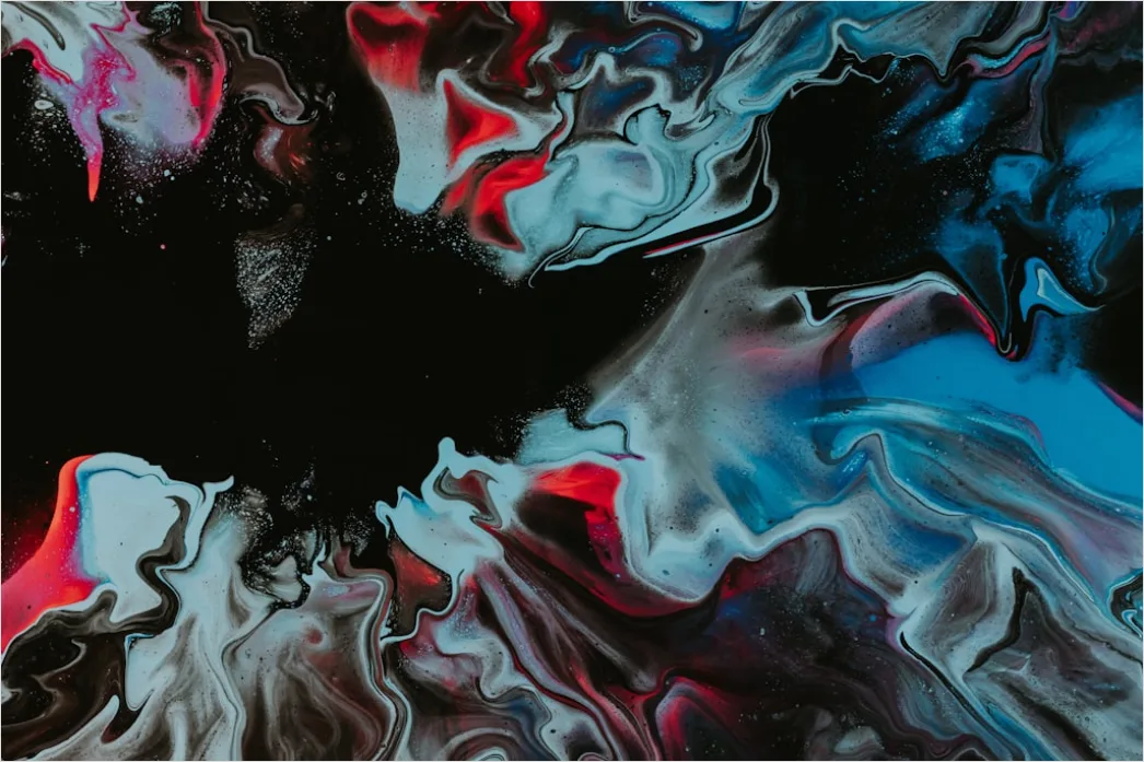 Detail Farbe Spritzer Abstrakt Hintergrund Schwarz Weiß Number 5