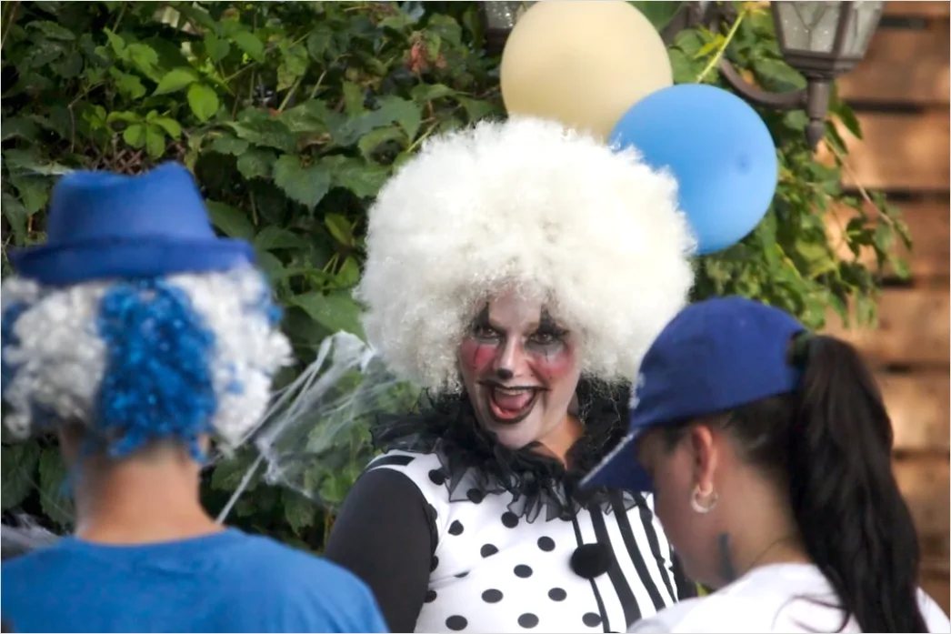 Detail Fasching Kinder Kostüm Lachen Feier Number 4