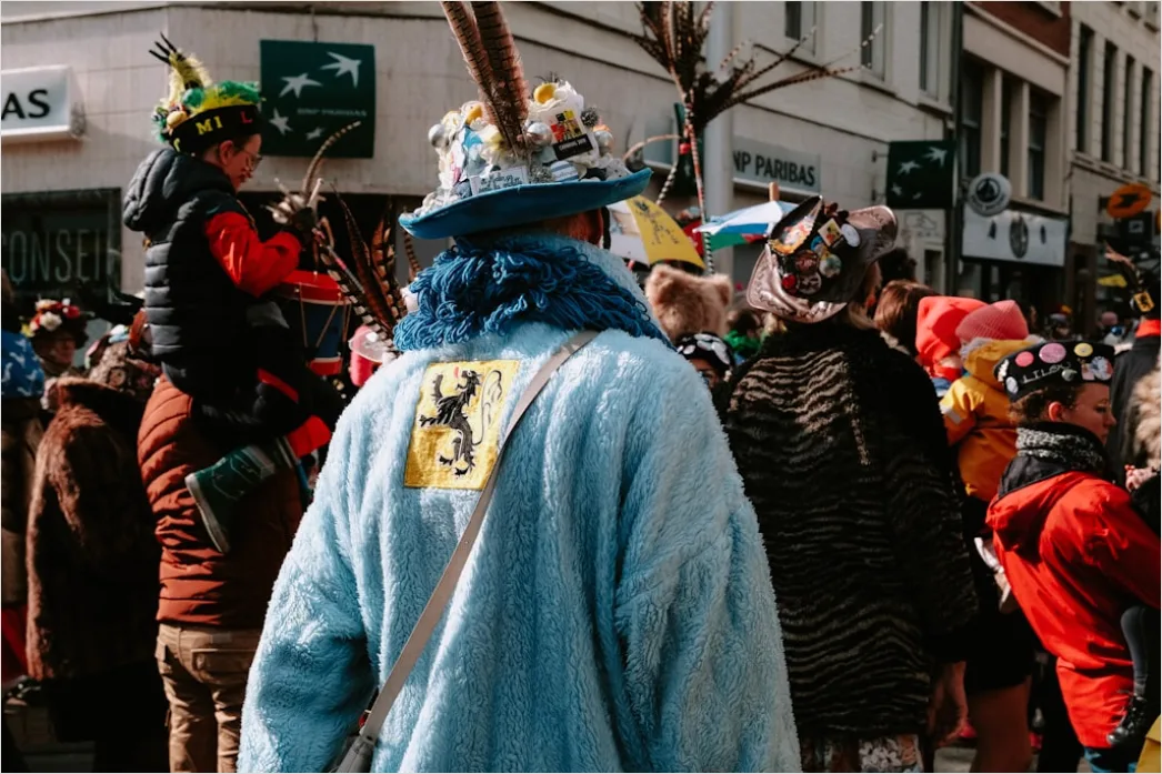 Detail Fasching Umzug Straße Kostüme Bunt Number 18