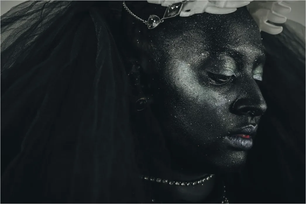 Detail Fashion Editorial Portrait Bold Makeup Artistic Number 11
