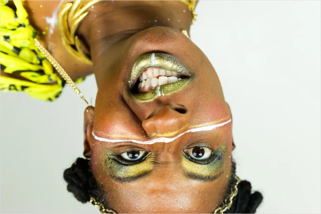 Detail Fashion Editorial Portrait Bold Makeup Artistic Number 13