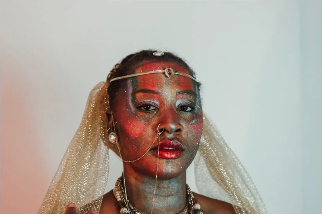 Detail Fashion Editorial Portrait Bold Makeup Artistic Number 7