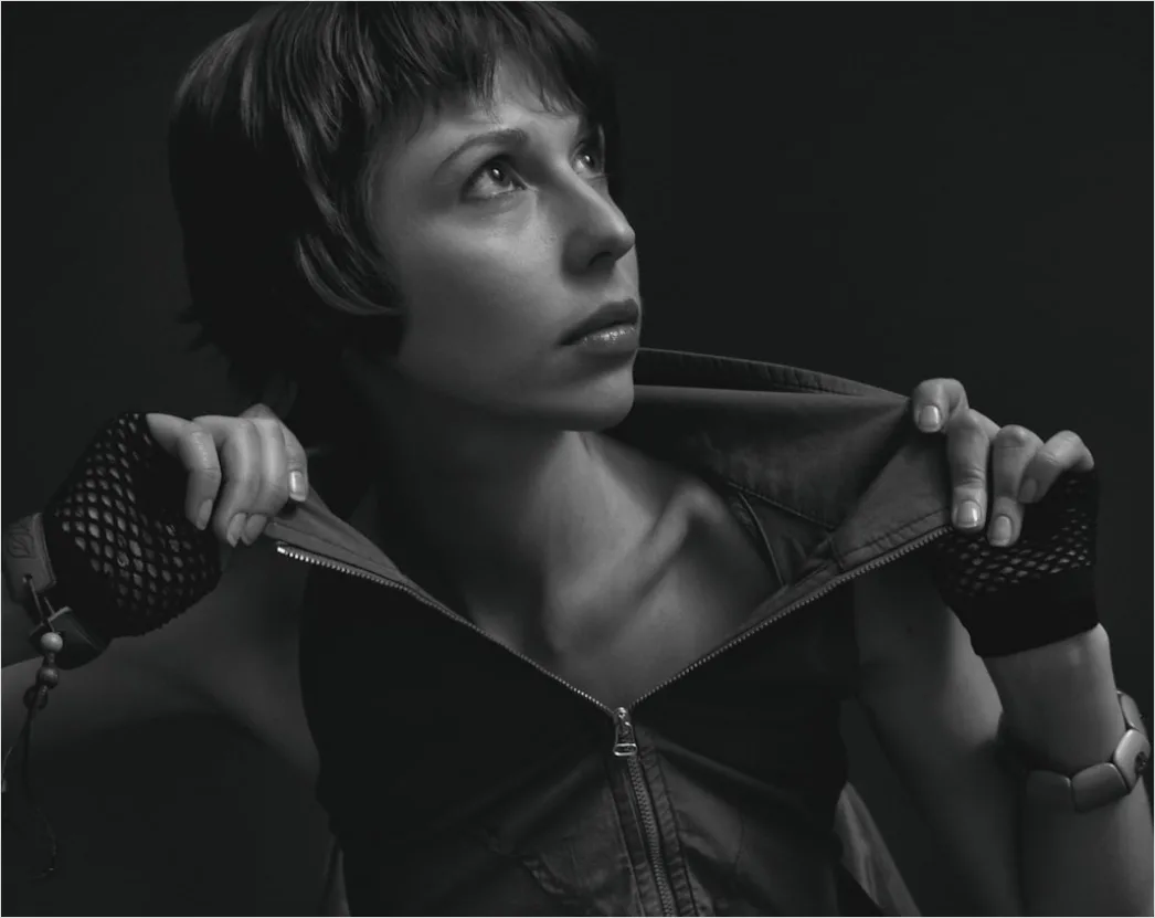 Detail Female Athlete Portrait Strong Determined Expression Number 14