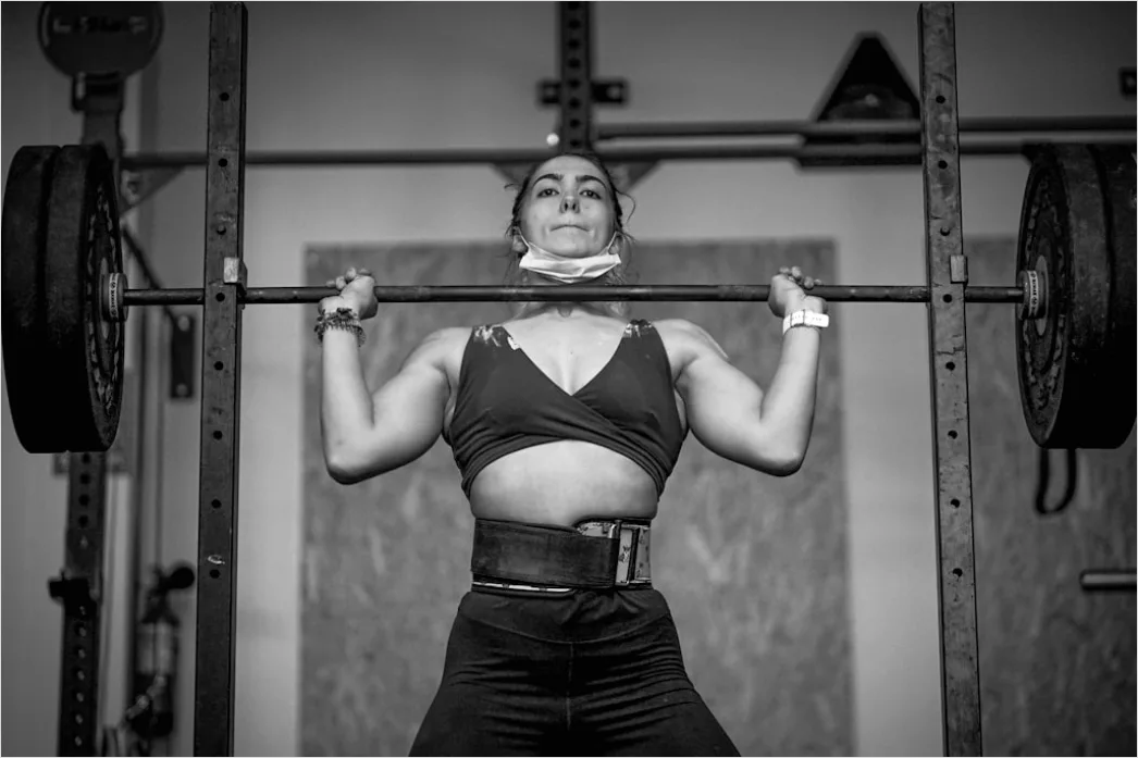 Detail Female Athlete Portrait Strong Determined Expression Number 17