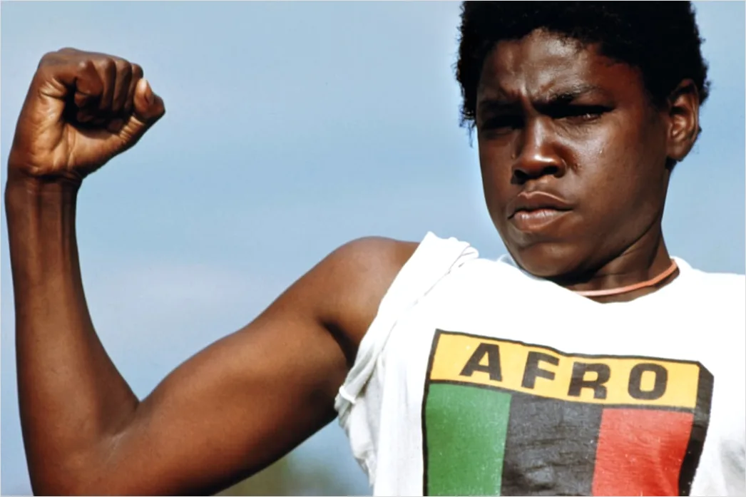 Detail Female Athlete Portrait Strong Determined Expression Number 20