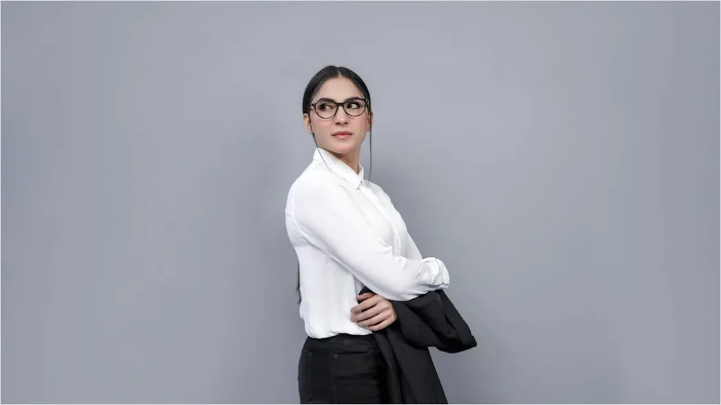 Detail Female Executive Portrait Confident Professional Look Number 13