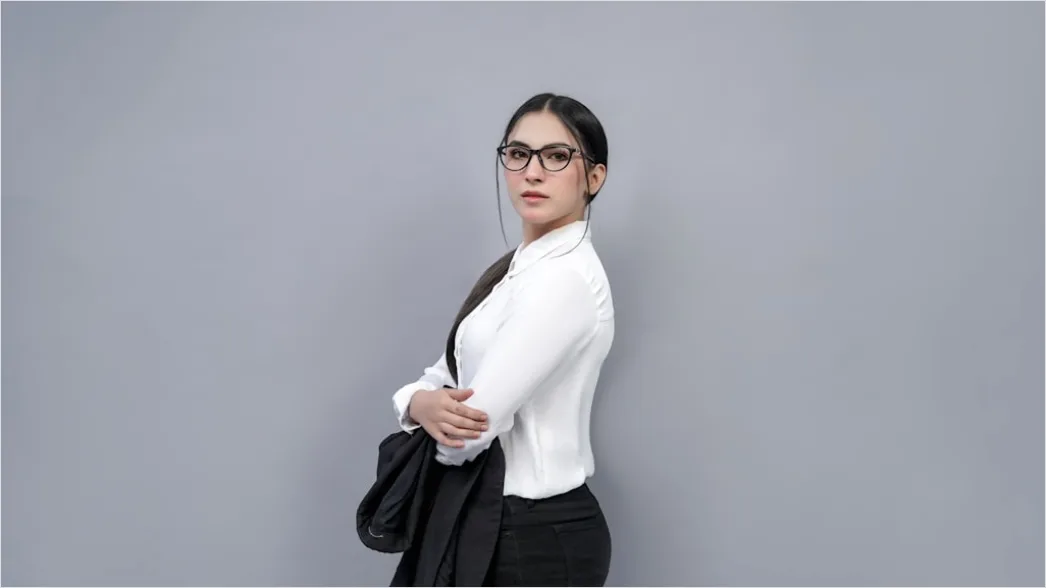 Detail Female Executive Portrait Confident Professional Look Number 7