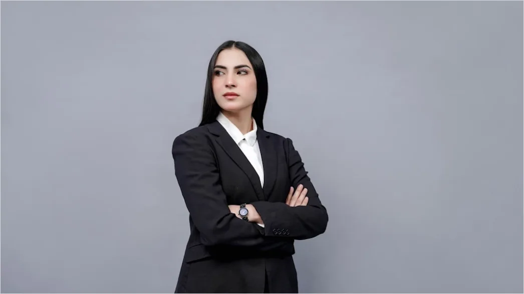 Detail Female Executive Portrait Confident Professional Look Number 8