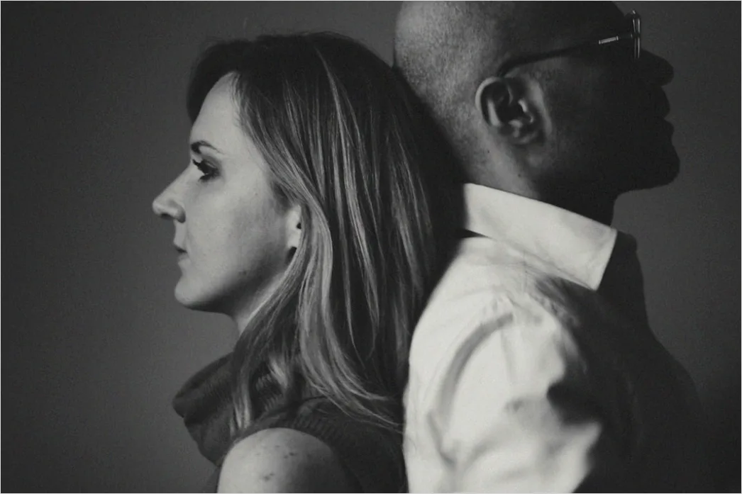 Detail Fine Art Portrait Couple Artistic Black And White Number 3