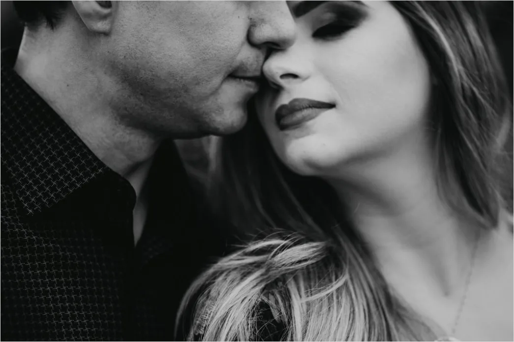 Detail Fine Art Portrait Couple Artistic Black And White Number 9