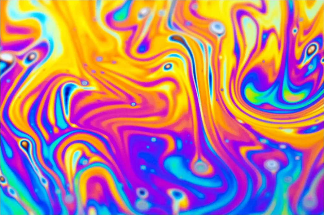 Detail Flüssige Farben Abstrakt Verlauf Hintergrund Bunt Number 19
