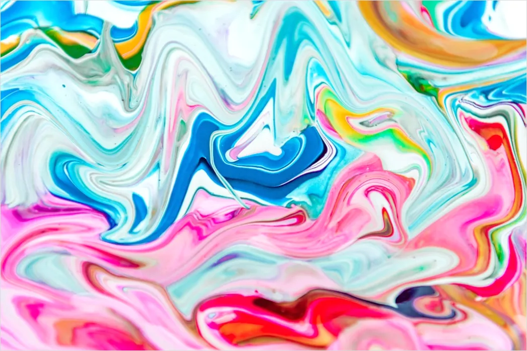 Detail Fluid Art Abstrakt Farben Verlauf Hintergrund Number 10