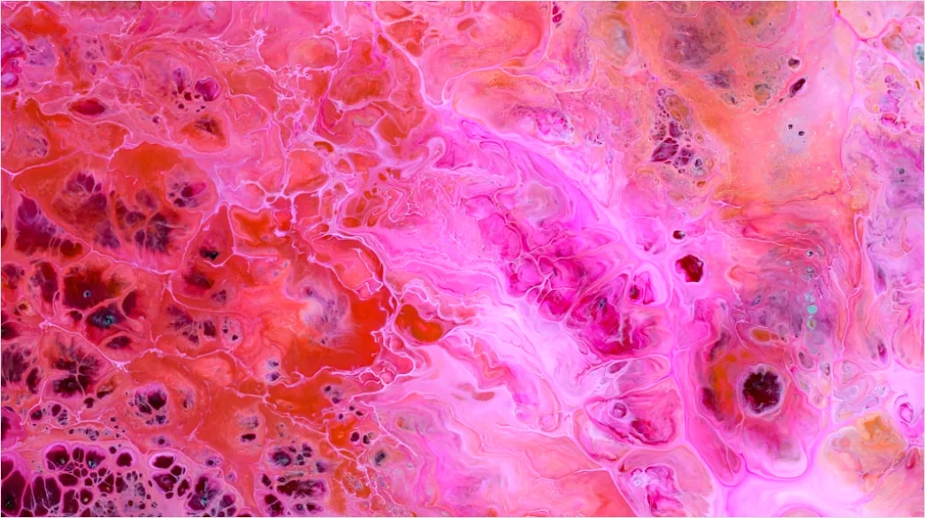 Detail Fluid Art Abstrakt Pastell Farben Verlauf Number 14